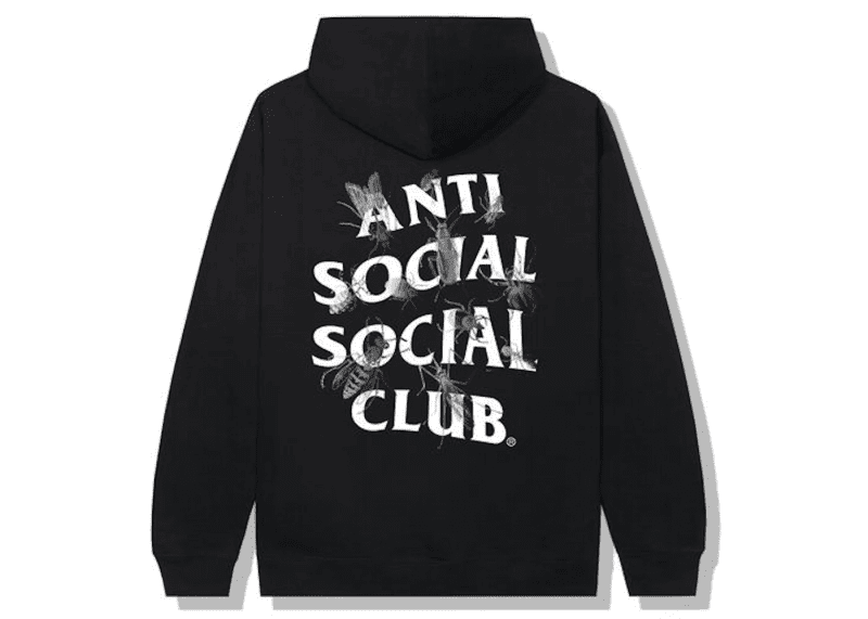 Anti Social Social Club Creep Hoodie Black