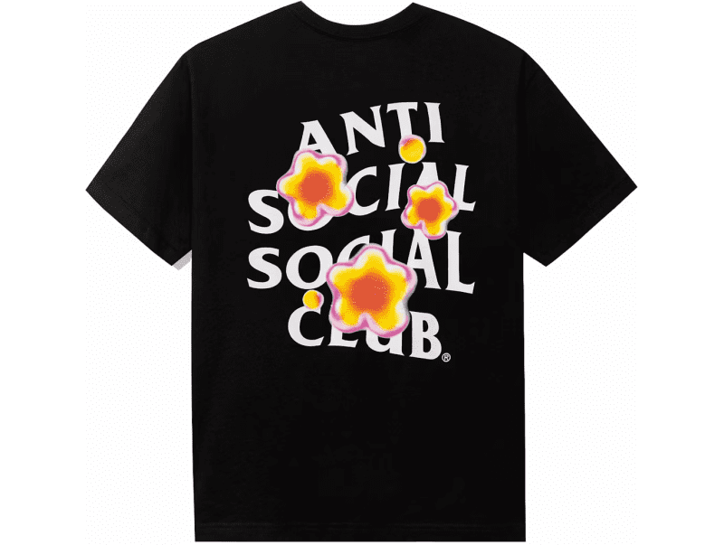 Anti Social Social Club Seeing The Feeling Tee Black