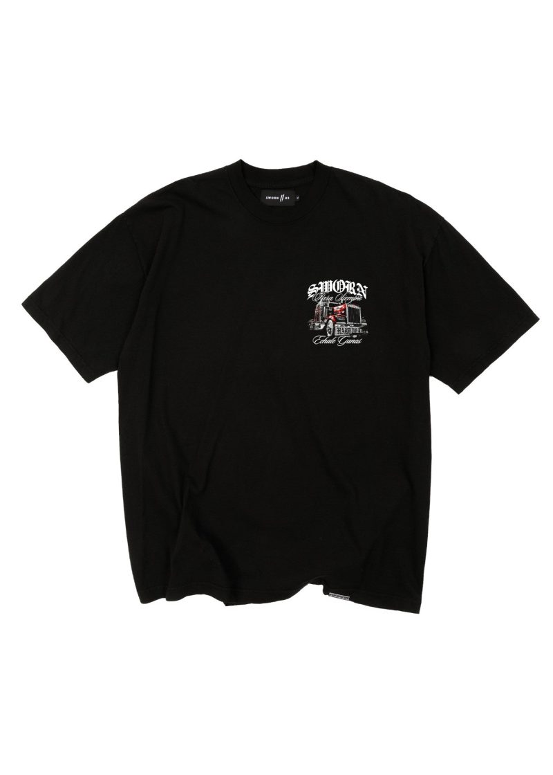 CON PRISA TEE BLACK 1FRONT Photoroom