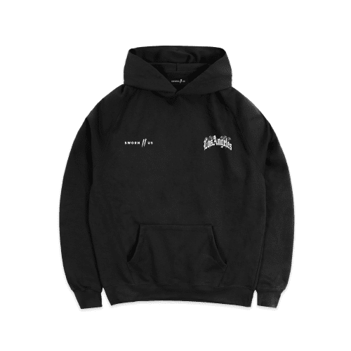 HOMETOWN HOODIE BLACK 1FRONT