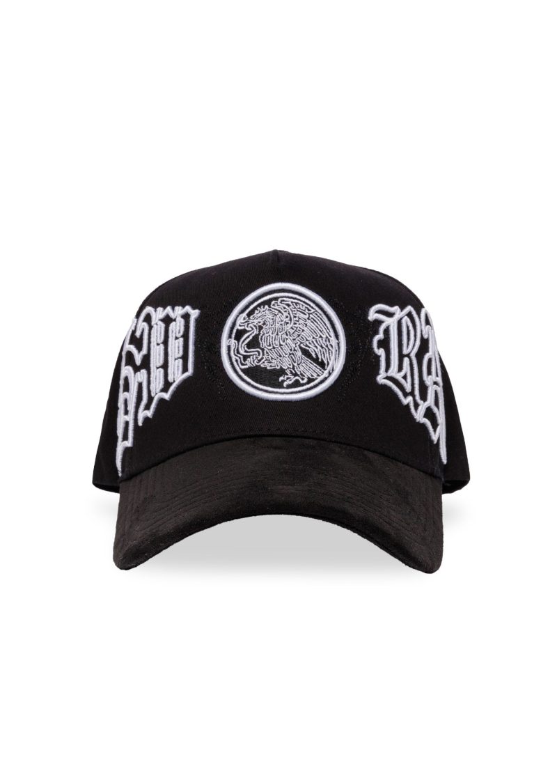 MI TIERRA SNAPBACK BLACK 1FRONT Photoroom