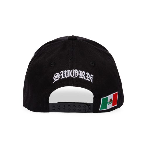 MI TIERRA SNAPBACK BLACK BACK Photoroom