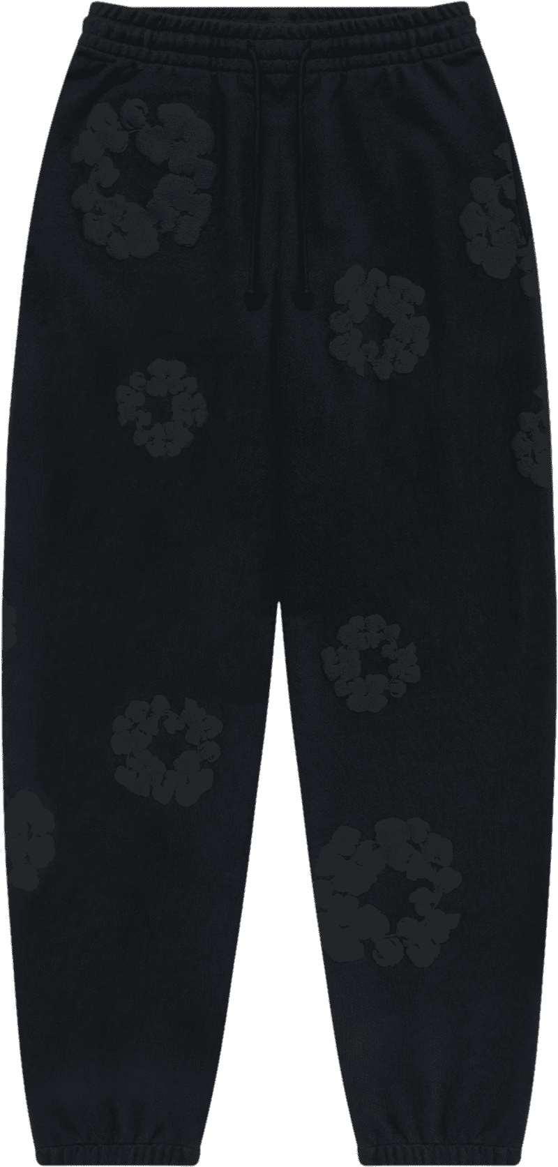 MonoCottonWreathSweatpant Black Front