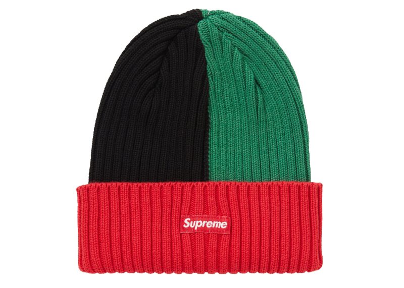 Supreme Overdyed Beanie SS20 Mixed Red