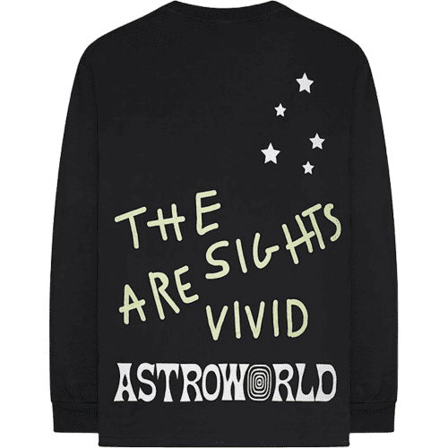 Travis Scott Astroworld Enjoy The Ride L S Tee Black 2