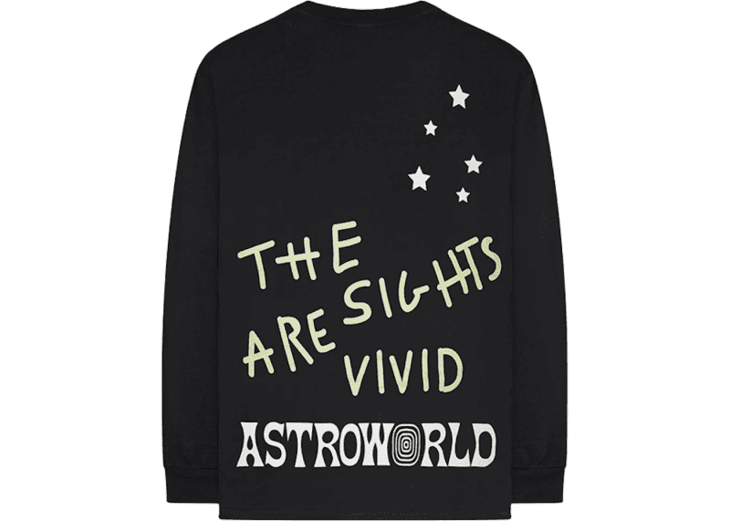 Travis Scott Astroworld Enjoy The Ride L S Tee Black 2