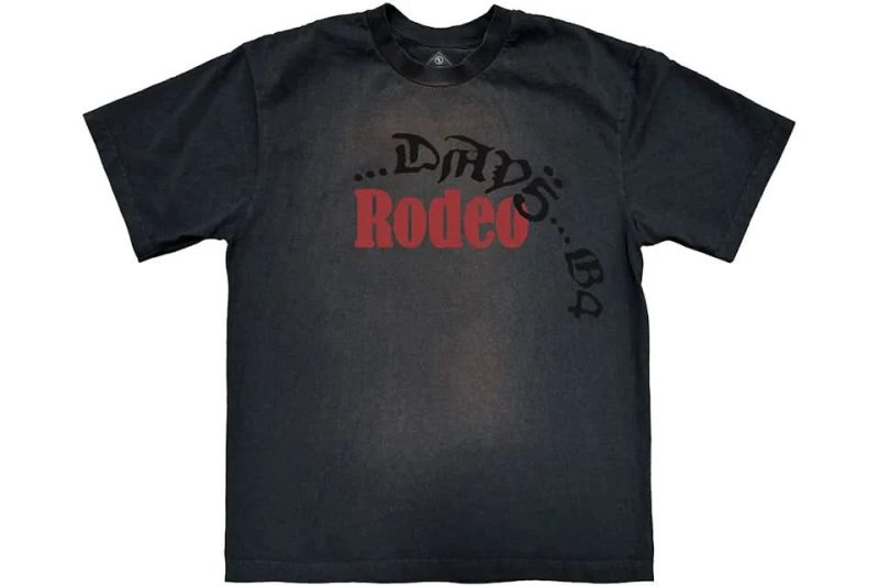 Travis Scott Cactus Jack x Sp5der Days Before Rodeo I Tee Black