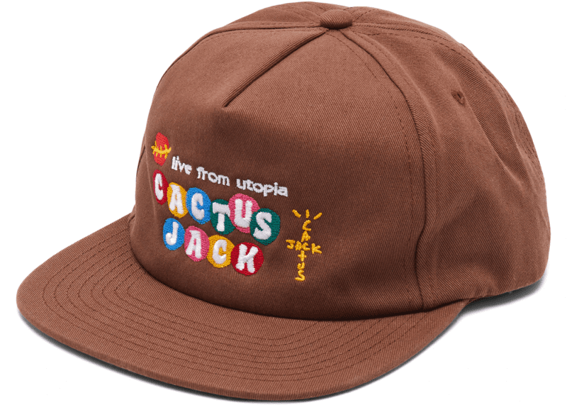 Travis Scott x McDonalds Cj Live From Utopia Hat Brown