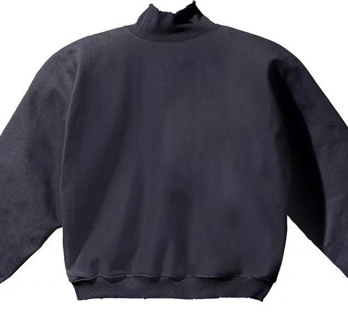 YeezyGapEngineeredbyBalenciagaHighNeckSweater Black 2