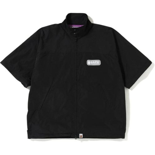 bape detachable sleeves jacket black 952981