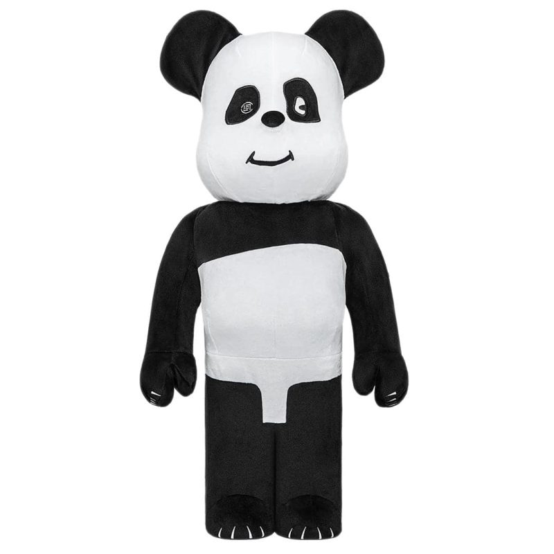 bearbrick clot panda 1000 blackwhite 677634