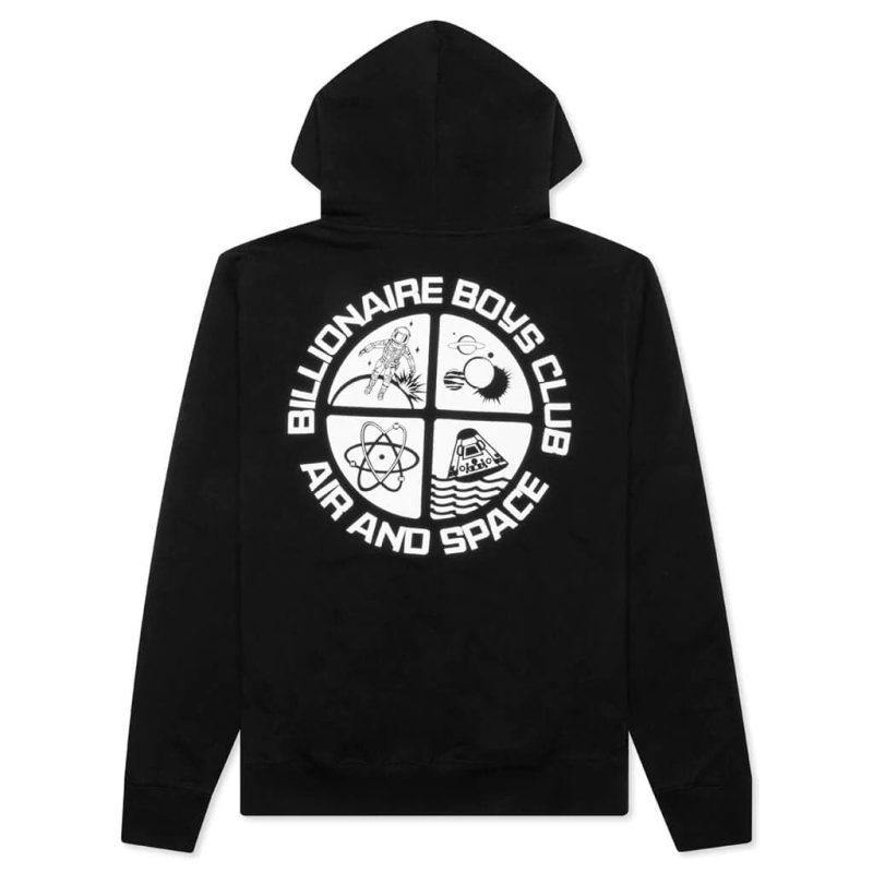 billionaire boys club bb airspace hoodie black 150304