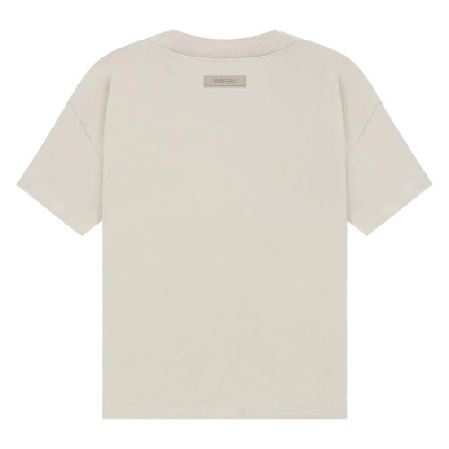 fear of god essentials t shirt wheat 568173