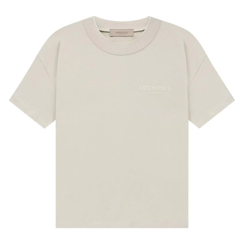 fear of god essentials t shirt wheat 920641