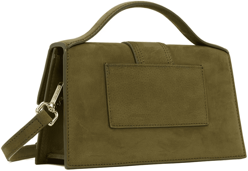 jacquemus khaki le chouchou le grand bambino bag 2