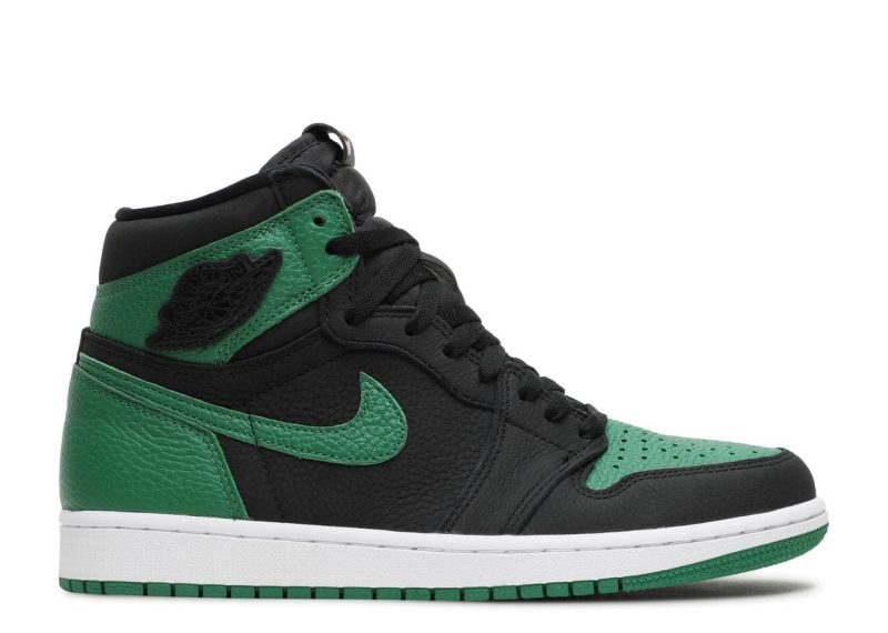 jordan 1 retro high pine green black 361940