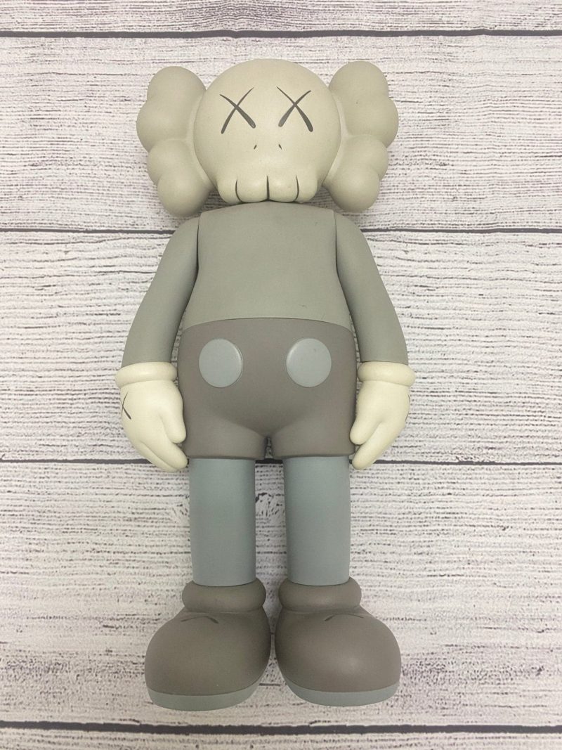 kaws five years later companion figure grey displayed 786067