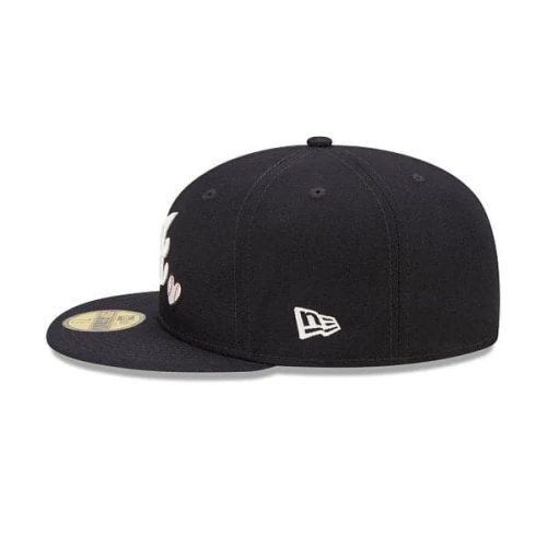 new era 59fifty team heart atlanta braves fitted navy 786658