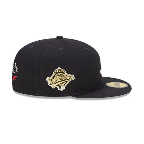 new era 59fifty team heart atlanta braves fitted navy 988655