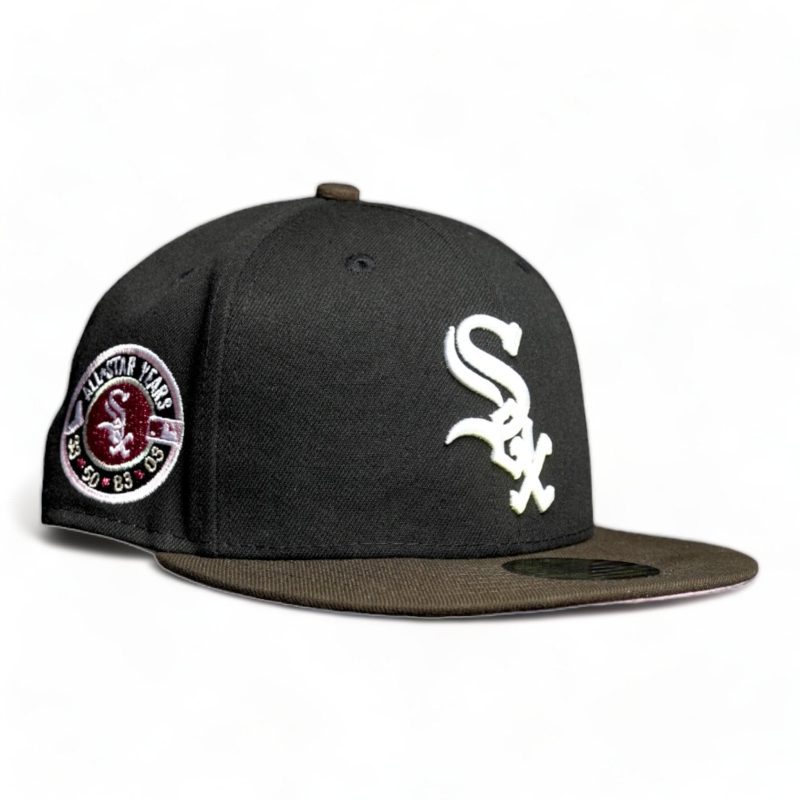 new era x the magnolia park chicago white sox all star years patch reverse pink mocha nft holders only 480237