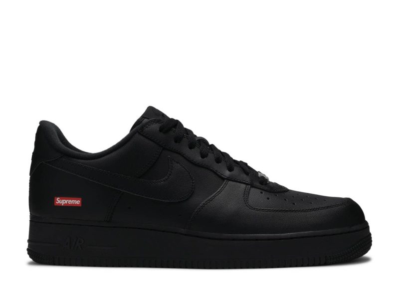 nike air force 1 low supreme black 2020 654884