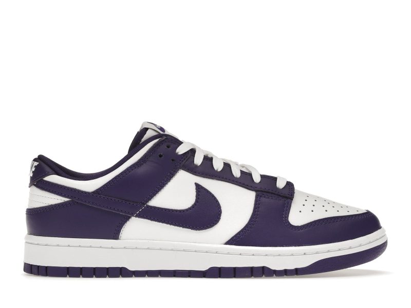 nike dunk low championship court purple 816696