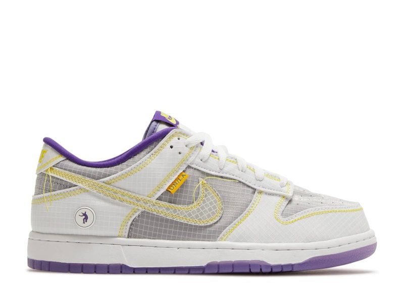 nike dunk low union passport pack court purple 750401