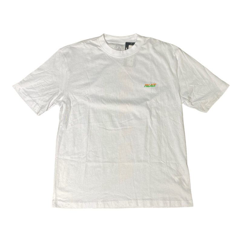 palace line stripe tee white 624517