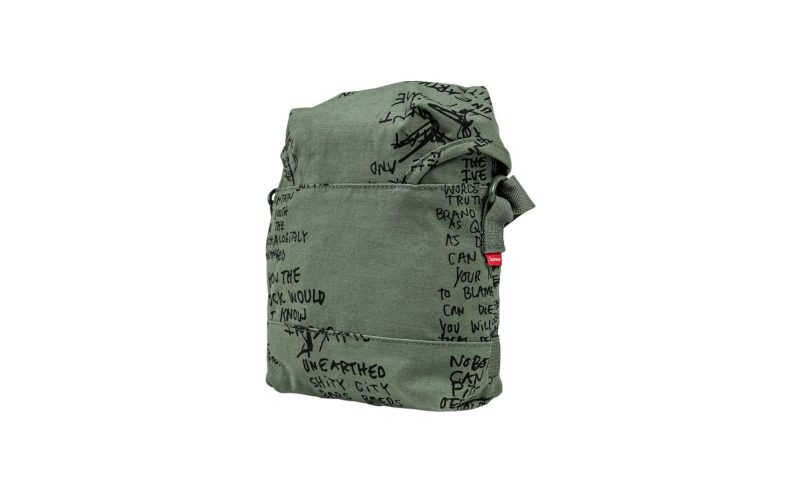 supreme field side bag olive gonz 363308