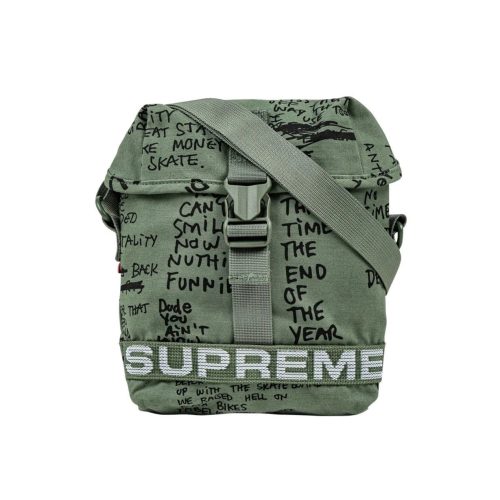 supreme field side bag olive gonz 633039