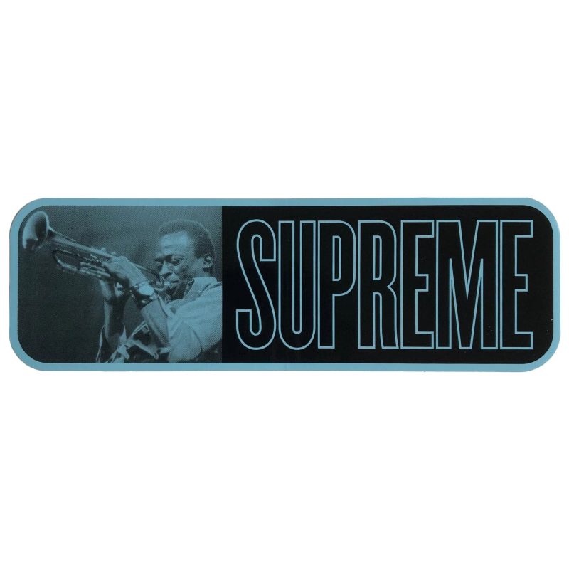 supreme miles davis sticker 647503