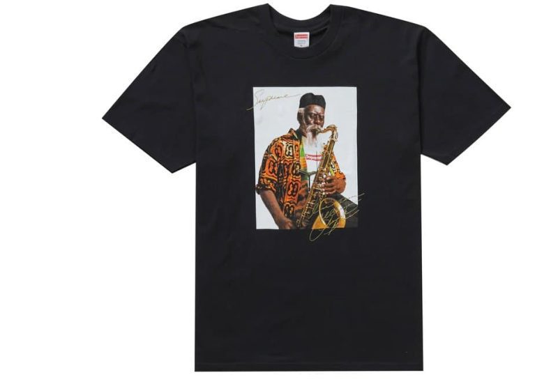 supreme pharoah sanders tee black 376820