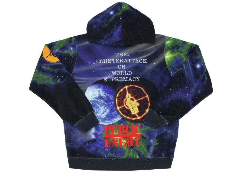 supreme undercoverpublic enemy hooded sweatshirt multi 498207