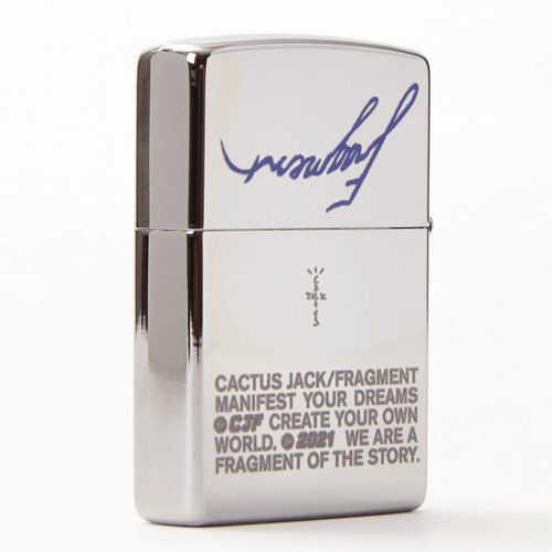 travis scott cactus jack for fragment zippo lighter 758355