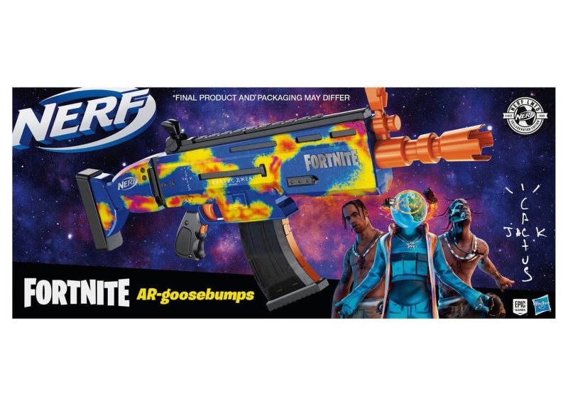 travis scott cactus jack fortnite ar goosebumps nerf elite dart blaster 662587