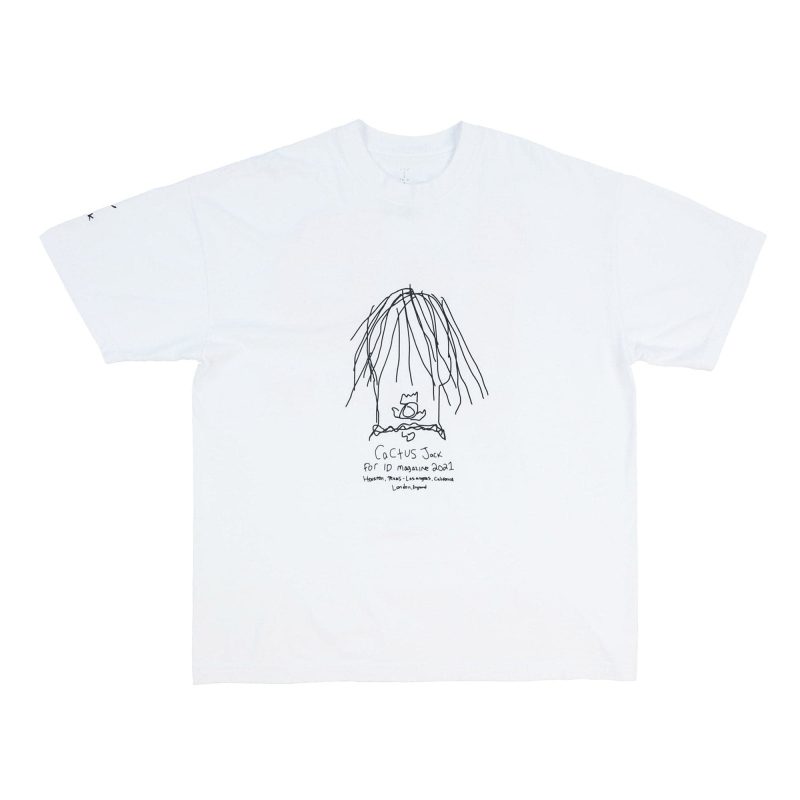 travis scott the utopia issue tee white 708574