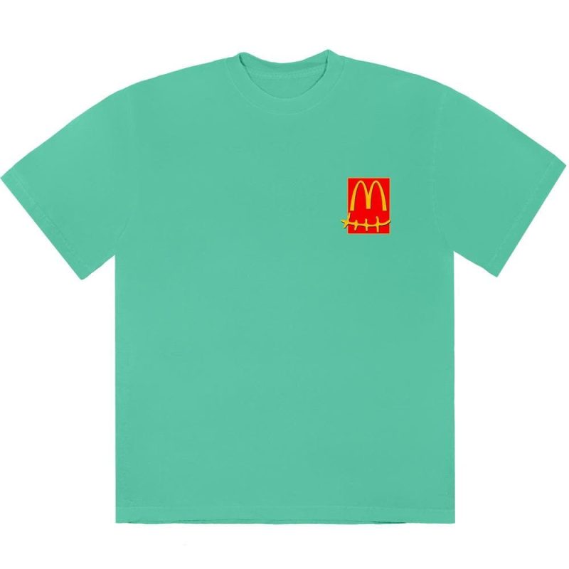 travis scott x mcdonalds action figure series iv t shirt mint 240397