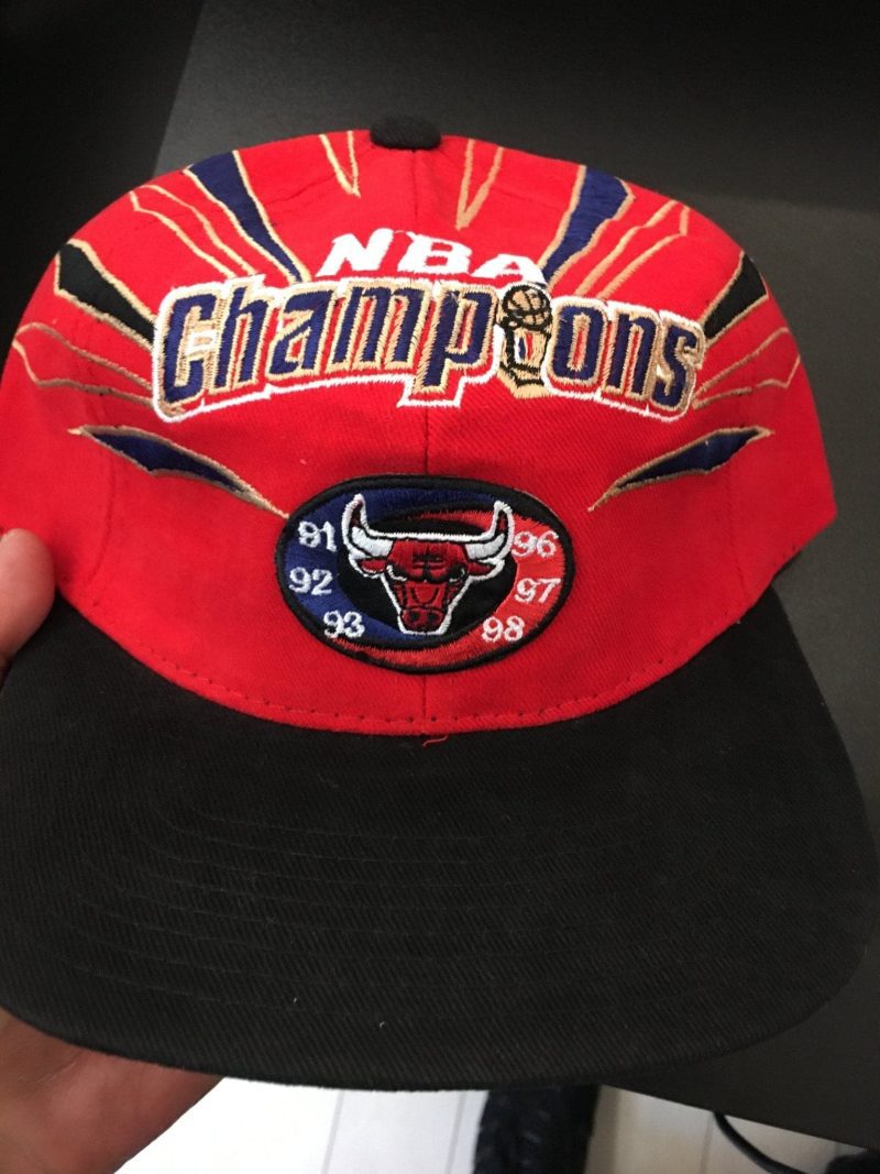 vintage starter bulls nba champions 1998 nba finals red 467304